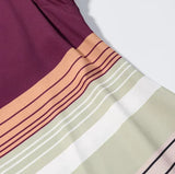  MQTIME  -  Sexy Color Block Striped Sling Maxi Dress Women Spaghetti Strap High Split Slim Long Dresses Summer New Lady Holiday Robes