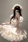MQTIME  -  Girls Birthday Lolita Tutu Dress Trailing Princess Adult Party Dress Women Wedding High Quality Dress Photography Clothes