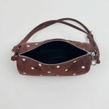 MQTIME  -  Women Small Polka Dot PU Underarm Shoulder Bag Lady Retro Handbags and Purses New Trend Cute Hand Bags