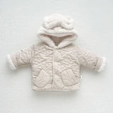 MQTIME  -  New Winter Newborn Baby Boys Girls Thick Coat Infant Baby Girls Boys Thicken Warm Cardigan Coat Children Thick Warm Clothes