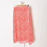  MQTIME  -  Price Women's Countryside Style Floral Wrap Skirt