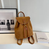 MQTIME  -  High-End Ladies Large Capaci Bapa Faionable Student Bookbag Waterproof PU Leather Casual Travel Bag with Double Straps