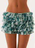 MQTIME  -  New Multi-layer Cake Stacking Skirt Hot Pants Babes Sexy Fashion Lace Skirt