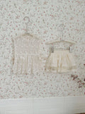 MQTIME  -  New Spring Summer Baby Girls Lace Vests Embroidery Ruffles Pullovers Tops Toddlers Kids Princess Waistcoats