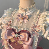MQTIME  -  Pink Bra Shirt Skirt Lolita Cute Sweet Girl Lace Princess Dress Young Girls Birthday Lolita Tutu Dress Flower Party Dress
