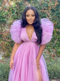 Mqtime Plus Size Maternity Tulle Dresses For Photoshoot Long Pregnancy Baby Shower Dress Sexy Pregnant Photography Women's Evening Gown