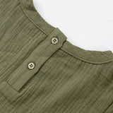  MQTIME  -  Summer New Boys And Girls Daily Casual Soft Suit 100% Cotton Children's Round Neck Short Sleeve T-Shirt + Loose Shorts 2pcs Sets