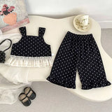 MQTIME  -  New Autumn Infant Baby Girls Sports Clothes Suit Sleeveless Vest+Pants Long Sleeved T-shirt 0-5Yrs Children Clothes Set