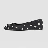 MQTIME  -  New Women Bow Ballet Shoes Fashion Square Head Casual Shoes for Women Sweet Party Wedding Shoe Designer Shoes Zapatos Mujer