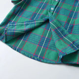 MQTIME  -  Summer Formal Plaid Suit  Boys 2Pcs Short Sleeve Shirt & Suspender Shorts Set Kids Clothes Gentleman Christmas Outfit