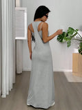 MQTIME  -  Sexy Maxi Dress Sleeveless Backless Slim Two Piece Set 2026 Summer Women Party Y2K Bodycon Elegant Dresses Female Clothing