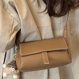 MQTIME  -  New Retro Pillow Bag Simple Solid Color Versatile Personality Single Shoulder Crossbody Bag Fashionable Niche Women's Bag