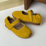 MQTIME  -  Spring Children Girls New Round Toe Elastic Shallow Mary Jane Shoes Kids Toddler Princess Outdoor Ballet Flats Shoes