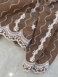 MQTIME  -  Korean Korean Casual Crochet Geometric Print A-LINE Mid-length Fashion Skirts