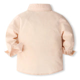 MQTIME  -  4Piece Fall Boys Sets Clothing Korean Fashion Gentleman Long Sleeve Tops+Pants+Tie Baby Clothes Toddler Boutique Outfits BC1735