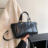 MQTIME - Originality Design  cowhide women's shoulder bag women leather handbags trapeze shape stylish crossbody bags for women