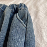 MQTIME  -   Boys Thick Fleece Jeans Pants Autumn Winter New Children Padded Warm Trousers Baby Casual Long Pants Baby Clothes