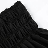 MQTIME  -  Sexy Sleeveless Strapless Long Dress Women Summer 2025 New Fashion Black Slim Dresses Female Cssual Beach Vacation Midi Dress