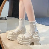 MQTIME  -  New Women Mary Jane Shoes Fashion Bow Platform Casual Shoes for Woman Exquisite Round Head Sneakers Designer Shoes Zapatos Mujer