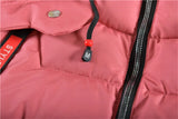MQTIME   -30℃ Winter Padded Warm Jackets Girls Thick Plus Velvet Long Style Coats Teen Kids Heavy Cold-proof Hooded Windbreaker Snowsuit