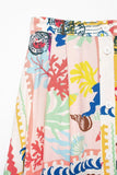 MQTIME  -  Beach Style Dress Sets Femme Floral Printing Crop Top Maxi Skirts Two Pieces Outfits Ethnic Camis Vestidos Boho Suits