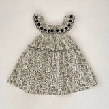 MQTIME  -  Summer New Baby Clothing, 0-6 Year Old Girl, Fragmented Embroidered Sleeveless Trendy Cotton Dress Long Dress