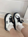 Mqtime  Women Shoes Casual Sneakers Flat Tennis Female Kawaii White Vulcanize Korean Footwear