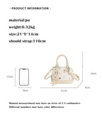  MQTIME  -  Fashion Cute Yellow Star PU Leather Kawaii Crossbody Bag Single Storage Bags Woman Bag Storage Bags Purses Handbags