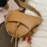 Mqtime Korean Version Vintage Women Shoulder Bag  New Trend Fashion Broadband Handbag Light Luxury Texture Premium Crossbody Bag