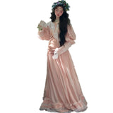 MQTIME  -   Women Elegant French Painting Style Maternity Dress for Photo Shoot Pregnancy Lace Top with Skirt 2pcs Dresses for Photography