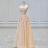 MQTIME  -  Fairy Exquisite Sequins Evening Dress Women Short Sleeve Formal A-Line Prom Tulle Dresses