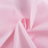 MQTIME  -  Striped Commuter French Shirt Women's Spring and Autumn New Printed Lapel Flared Sleeve Loose Pocket Shirt