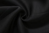 MQTIME  -  Black Elegant Blazer Femme 2025 Autumn Fashion Lace-Trim Short Dress Office Commuting Long Sleeve Jacket Women Top Coat