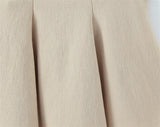 MQTIME  -  Women Fashion Brown Backless Bow Lace Up Side Zipper Camis Vintage Thin Straps Square Collar Female Chic Lady Tops