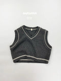 MQTIME  -  Toddler Boys Vest Versatile Sleeveless Contrast Thicken Warm Kids Baby Girls Waistcoat New Winter Little Boys Vest