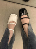 MQTIME  -  Non-slip Round Toe Sandals Shoes Ladies Casual Summer Hollow Beach Elegant Shoes Korean Fashion Party Shoes Woman Design