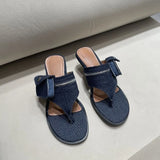 MQTIME  -  Round Toe Flip-flops Shoes New Fashion Casual Women's Slippers