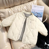 MQTIME  -  Children's Cotton Jacket Boys Down Coats Winter Girls Warm Loose Clothing Autumn Kids Fashion Outwears 2025 New Casual Tops