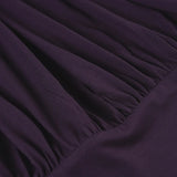 MQTIME  -  Women's Purple Halter Neck Top Criss Cross Strap O Ring Detail Sleeveless Ruched Y2K Aesthetic Party Clubwear Going Out Outfit