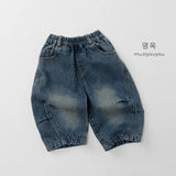 MQTIME  -  Spring New Children Jeans Baby Loose Casual Pants Boys Girls Denim Harem Pants Baby Loose Trousers Fashion Kids Clothes