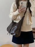 MQTIME  -  Korean Sle Large Capaci Tote Bag Women's Faionable Crossbody Bag Underarm Bag Lazy Sle Handbag for Autumn Winter