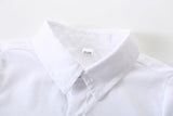 MQTIME  -  4Piece Summer Kids Clothes Boys Korean Fashion Gentleman Cotton Short Sleeve Baby Tops+Shorts+Tie+Straps Children's Sets B012