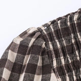  MQTIME  -  Chic Fashion Honeycomb Check Blouses for Women New Long Sleeve Women's Casual Simple Style Shirt And Blouse Woman Tops