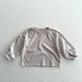  MQTIME  -  Autumn New Children Long Sleeve T Shirts Solid Boys Girls Casual Tee Kids Bottoming Shirts Toddler Cotton Tops Baby Clothes