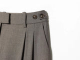MQTIME  -  Women Casual Solid Suit Long Pants Sets Or Female Fashion Double-Breasted Lapel Blazers Coat Or Lady Chic Wide Leg Trousers