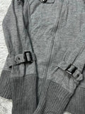 MQTIME  -  Grey Vintage Woman Y2k Clothes Hoodies 2000s Girl Streetwear Autumn Fashion Casual Jacket Female Cardigan  Hoodie Hip Hop Grunge