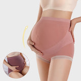 Mqtime Ergonomically Designed High Waisted Maternity Panties Ultimate Support Comfort Breathable Seamless Intimates for Expecting Moms