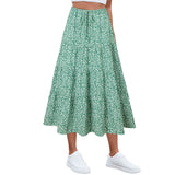 MQTIME  -  Y2k Clothes Women Skirts Slim Bodycon Gothic Clothes New Elegant All-Match Woman Clothing Casual Floral Printed Ropa De Mujer