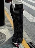 MQTIME  -  Autumn Fashion Polka Dot Slim Skirt for Women Temperament Commuting Female Elegant Sweet Skirts