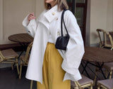 MQTIME  -  Retro Trench Coat 2025 Autumn Elegant and Fashionable Lapel Coat Long Women's Clothing